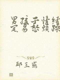 男孩子情绪不稳定易怒烦躁是什么症状