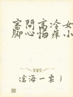 审问高冷女特工脚心怕痒小说