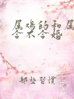 属鸡的和属牛的合不合婚