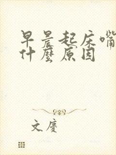 早晨起床嘴巴苦什么原因