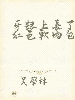 牙龈上长了一个红色软肉包吃什么药