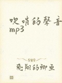 吹哨的声音音效mp3