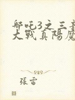 哪吒3之三龙女大战真阳魔童