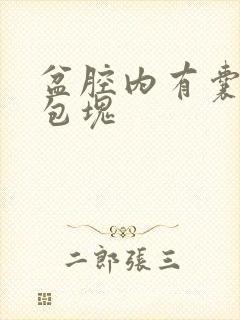 盆腔内有囊实性包块