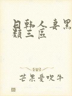 日韩人妻黑人另类三区