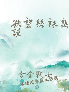 欲望丝袜熟女小说