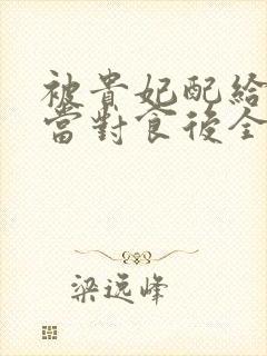 被贵妃配给太监当对食后全文