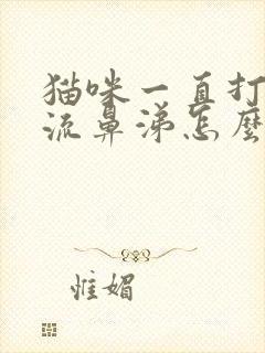 猫咪一直打喷嚏流鼻涕怎么治疗