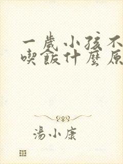 一岁小孩不好好吃饭什么原因