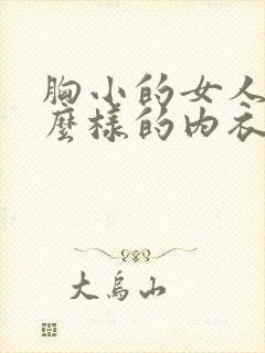 胸小的女人穿什么样的内衣