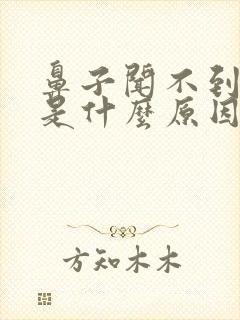 鼻子闻不到味道是什么原因引起的