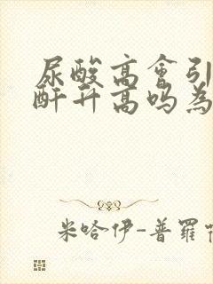 尿酸高会引起肌酐升高吗为什么