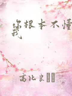 你根本不懂得爱我