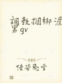 调教捆绑灌肠男男gv