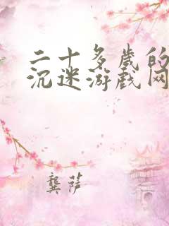 二十多岁的儿子沉迷游戏网络怎么办