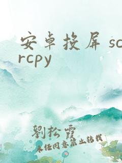 安卓投屏 scrcpy