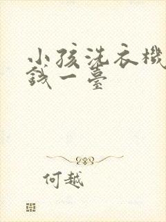 小孩洗衣机多少钱一台