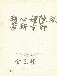 赵心媚陈斌小说最新章节