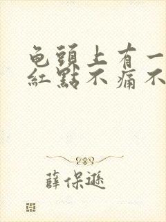 龟头上有一个大红点不痛不痒