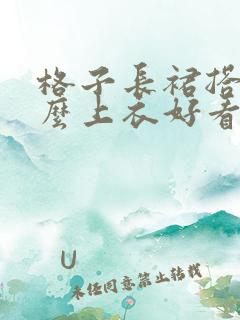 格子长裙搭配什么上衣好看