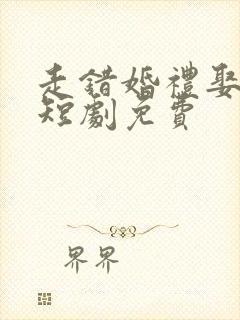 走错婚礼娶对妻短剧免费