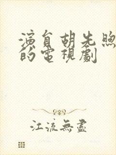 演员胡先煦演过的电视剧