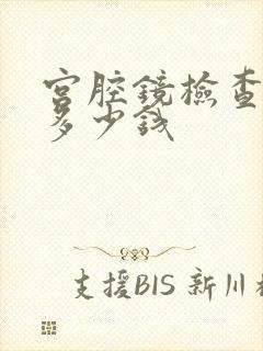 宫腔镜检查费用多少钱