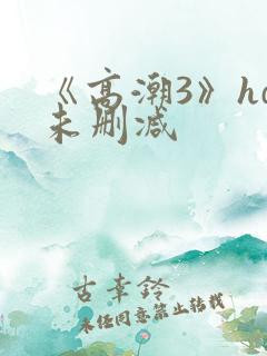 《高潮3》hd未删减