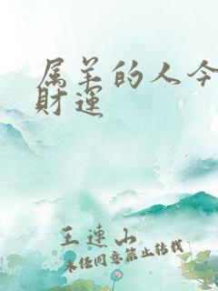 属羊的人今日偏财运