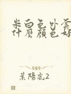 米白色外套内搭什么颜色好看