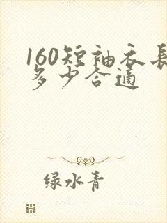 160短袖衣长多少合适