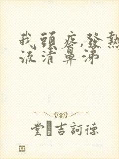 我头疼,发热,流清鼻涕