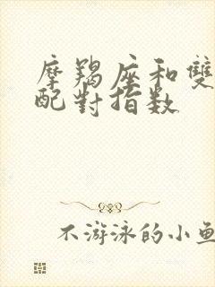 摩羯座和双子座配对指数