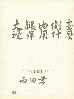 大腿内侧睾丸旁边痒用什么药膏