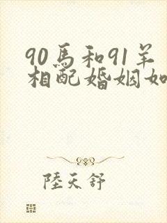 90马和91羊相配婚姻如何