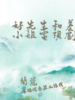 好先生和差不多小姐电视剧