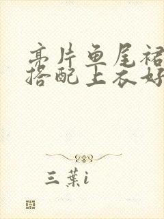 亮片鱼尾裙怎么搭配上衣好看