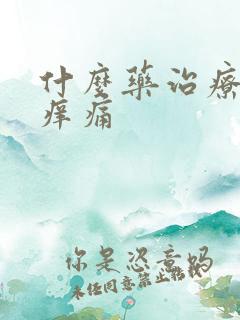 什么药治疗外阴痒痛