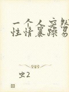 一个人突然变得性情暴躁易怒情绪激动