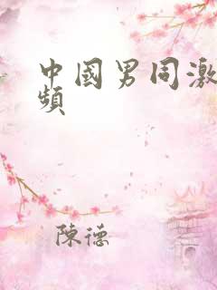 中国男同激情视频