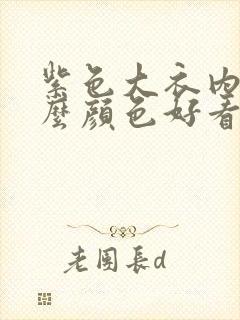 紫色大衣内搭什么颜色好看