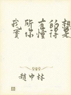 我所有的想法其实你懂得是什么歌