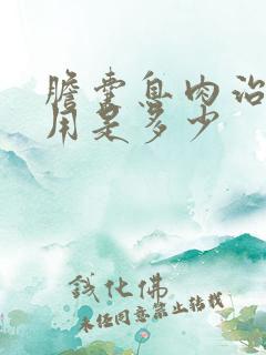 胆囊息肉治疗费用是多少