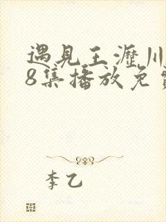 遇见王沥川第38集播放免费
