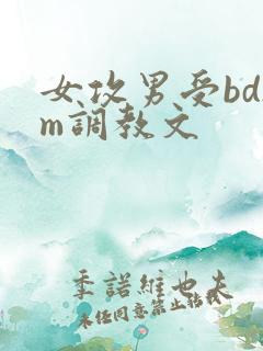 女攻男受bdsm调教文