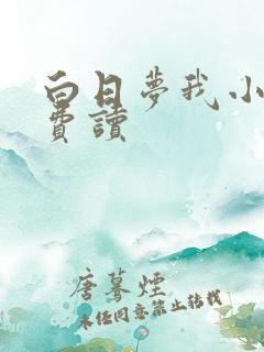 白日梦我小说免费读