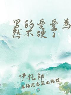 男的爱爱为啥突然不硬了