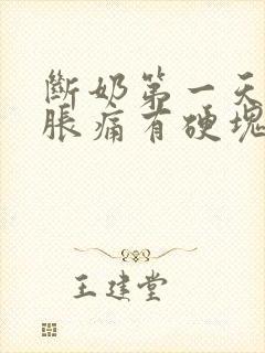 断奶第一天乳房胀痛有硬块怎么办