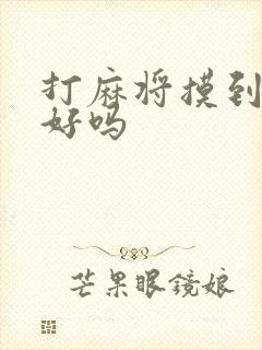 打麻将摸到天胡好吗