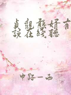 贞观憨婿有声小说在线听